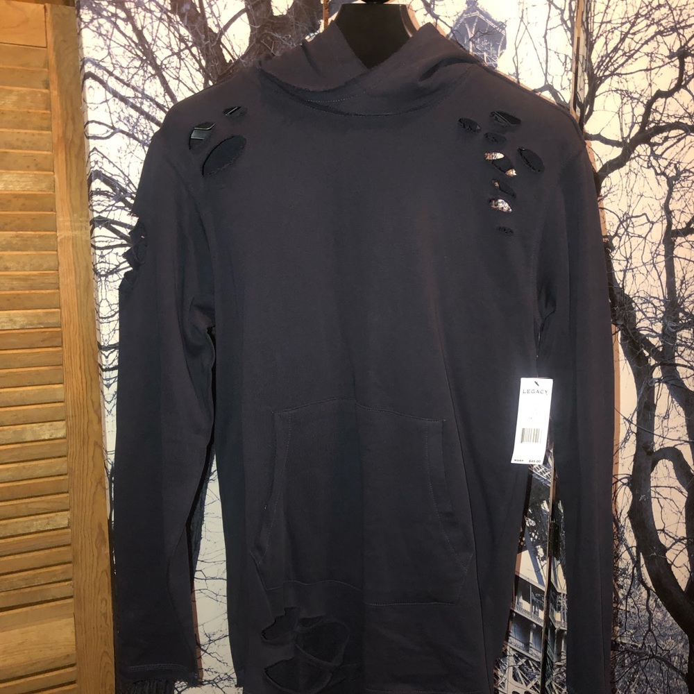Jordan Craig Men’s Distressed Hoodie